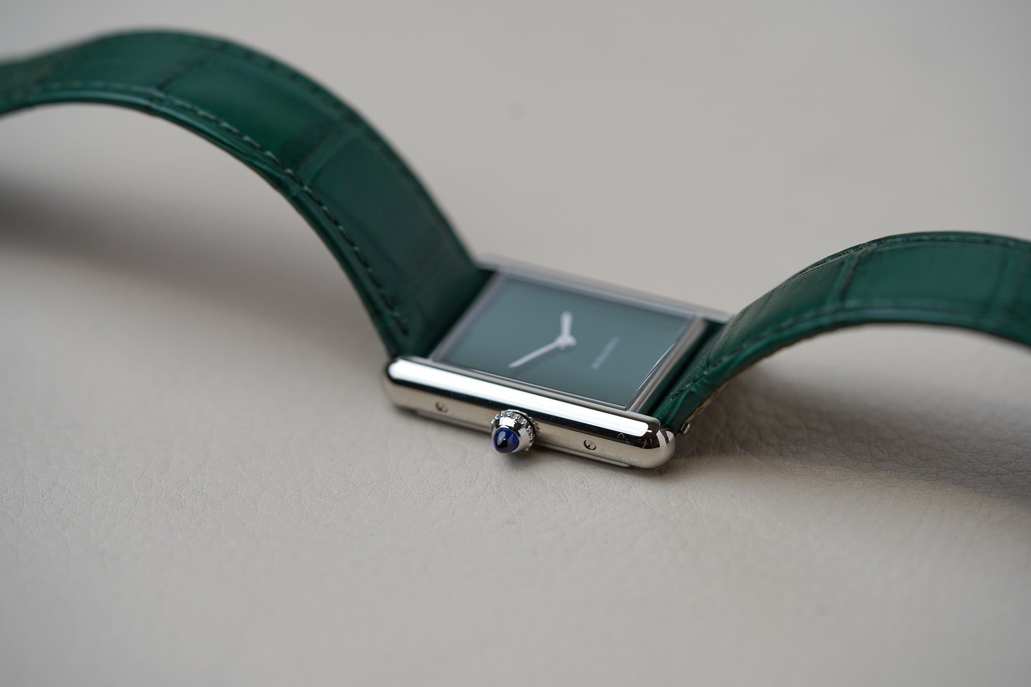 Cartier Tank Must Large Green WSTA0056