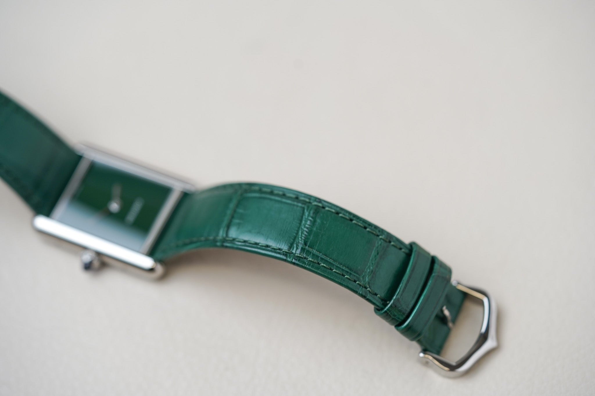 Cartier Tank Must Large Green WSTA0056