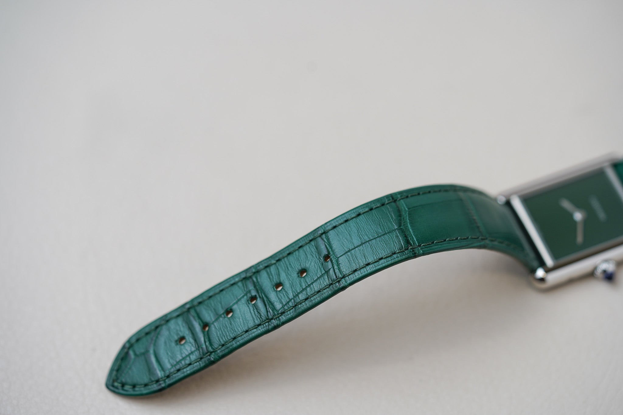 Cartier Tank Must Large Green WSTA0056