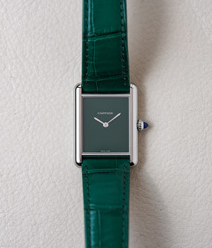 Cartier Tank Must Large Green WSTA0056
