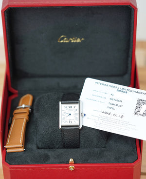 Cartier Tank Must Large WSTA0041