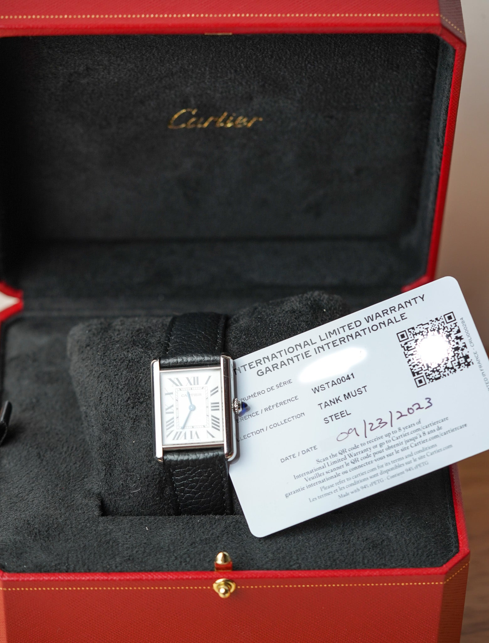Cartier Tank Must Large WSTA0041 – Belmont Watches