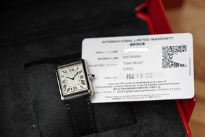Cartier Tank Must Solarbeat Large WSTA0059