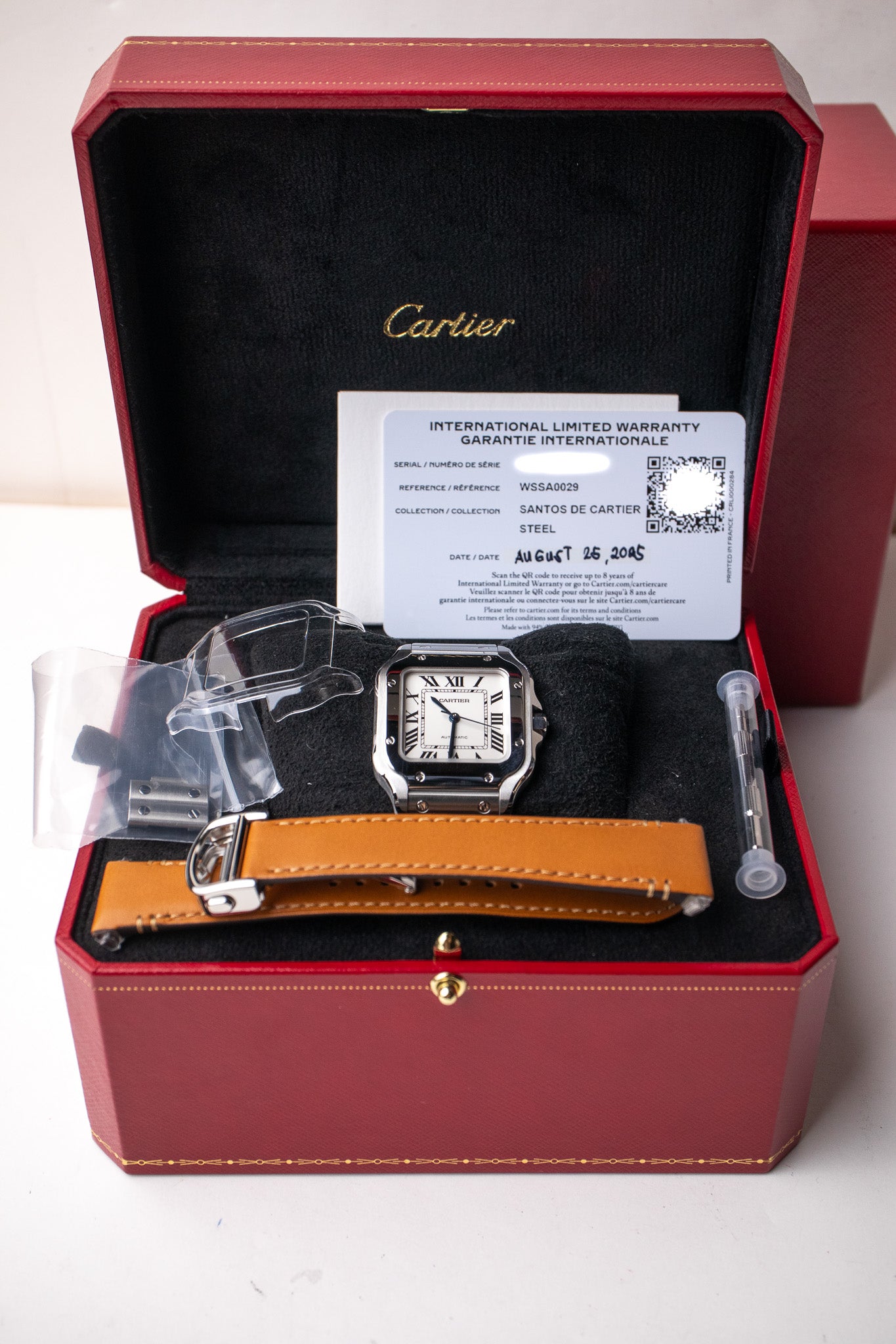 Cartier Santos De Cartier Medium WSSA0029