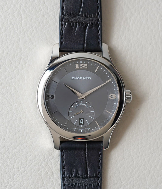 Chopard L.U.C. Classic Mark III Grey Dial 168500 3002