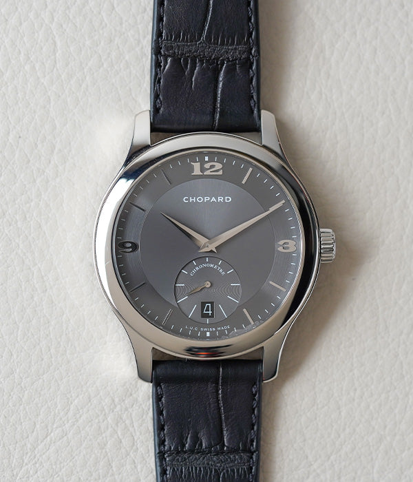 Chopard L.U.C. Classic Mark III Grey Dial 168500 3002