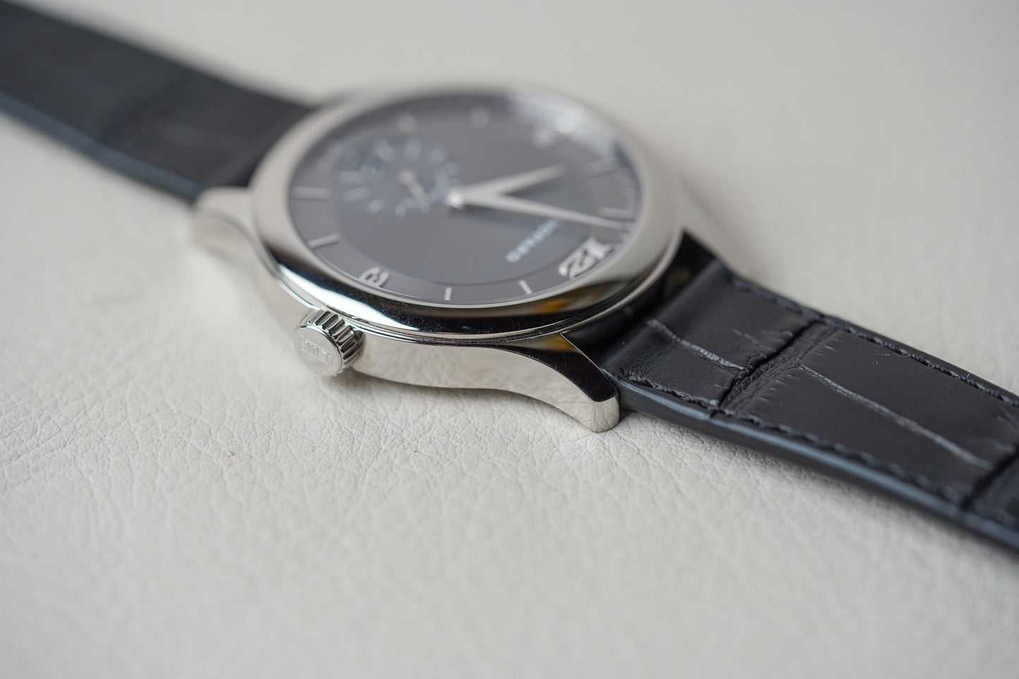 Chopard L.U.C. Classic Mark III Grey Dial 168500 3002