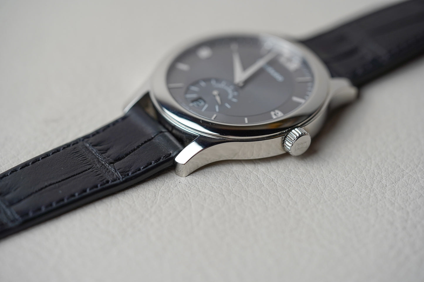 Chopard L.U.C. Classic Mark III Grey Dial 168500 3002