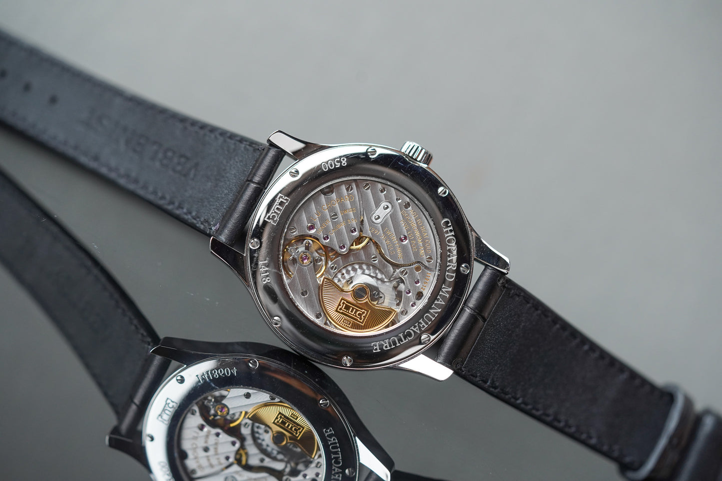 Chopard L.U.C. Classic Mark III Grey Dial 168500 3002