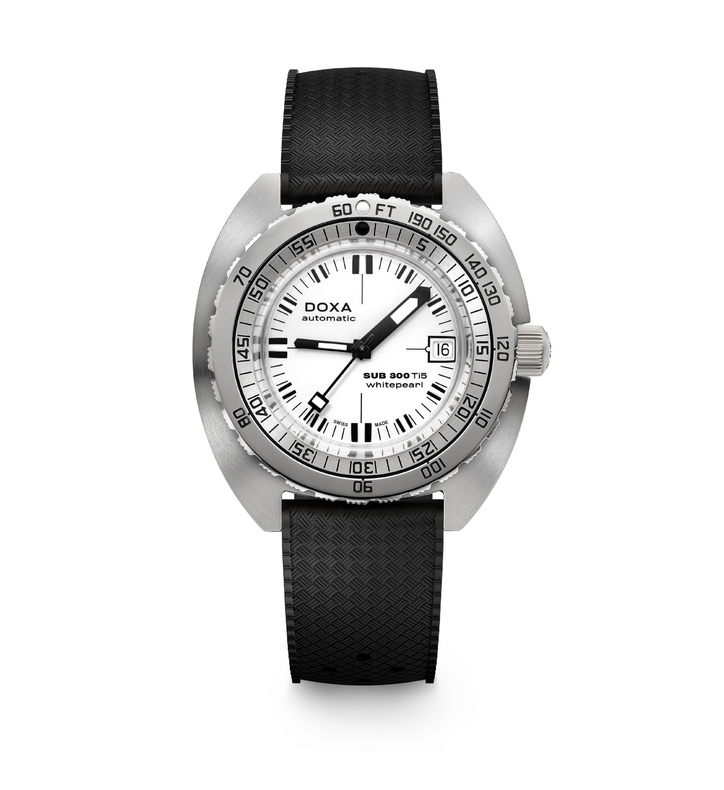 Pre-Order: Doxa SUB 300 Ti5 Whitepearl 823.50.011.20