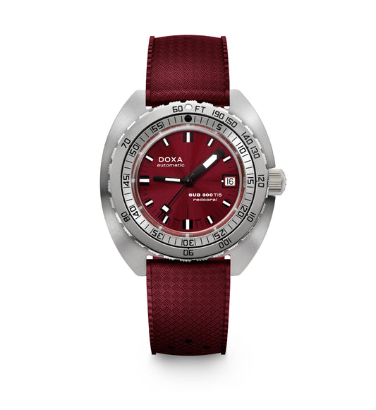 Pre-Order: Doxa SUB 300 Ti5 Redcoral 823.50.161.22