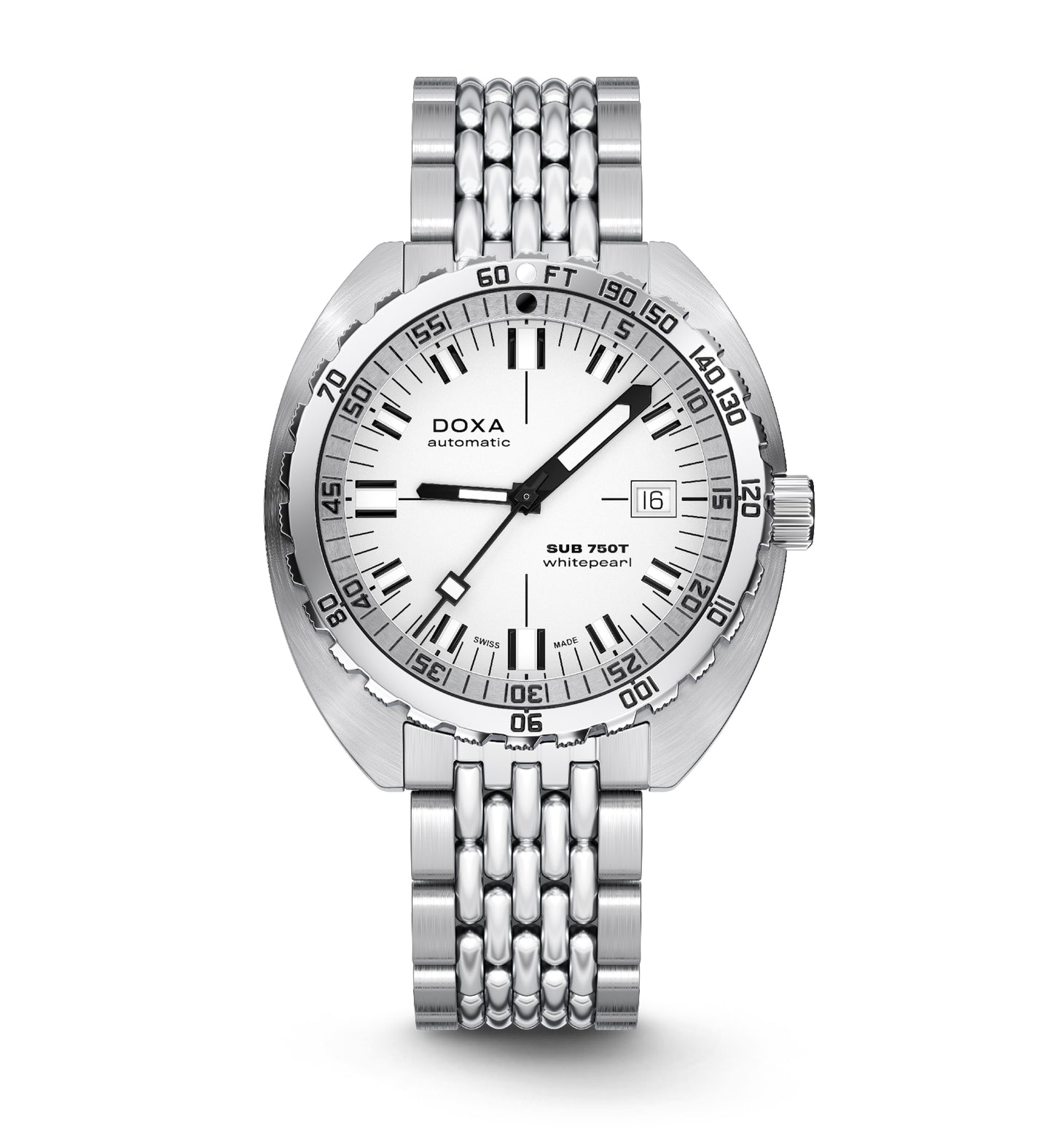 Doxa Sub 750T Whitepearl 825.10.011.10