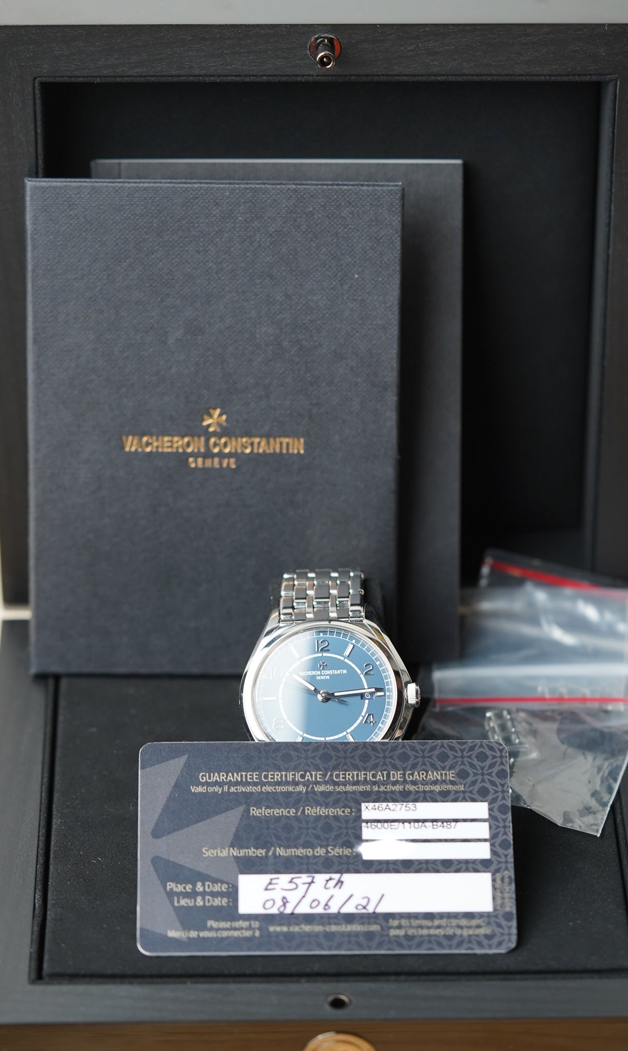 ヴィッテセンス#アスメラ７個 Vacheron Constantin FiftySix 4600E/110A-B487 – Belmont Watches