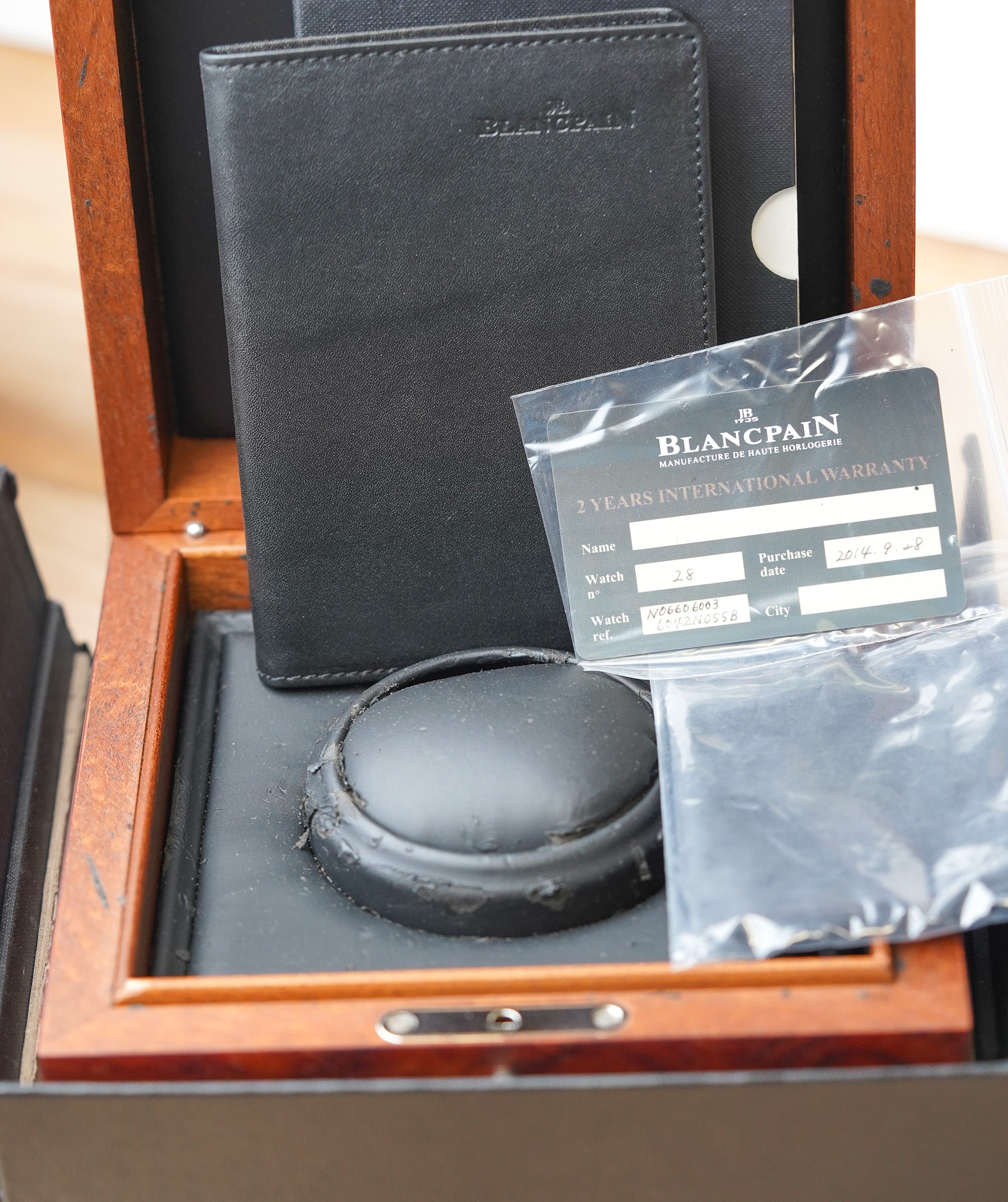 Blancpain Villeret Ultraplate Rose Gold 6606-3642-55B