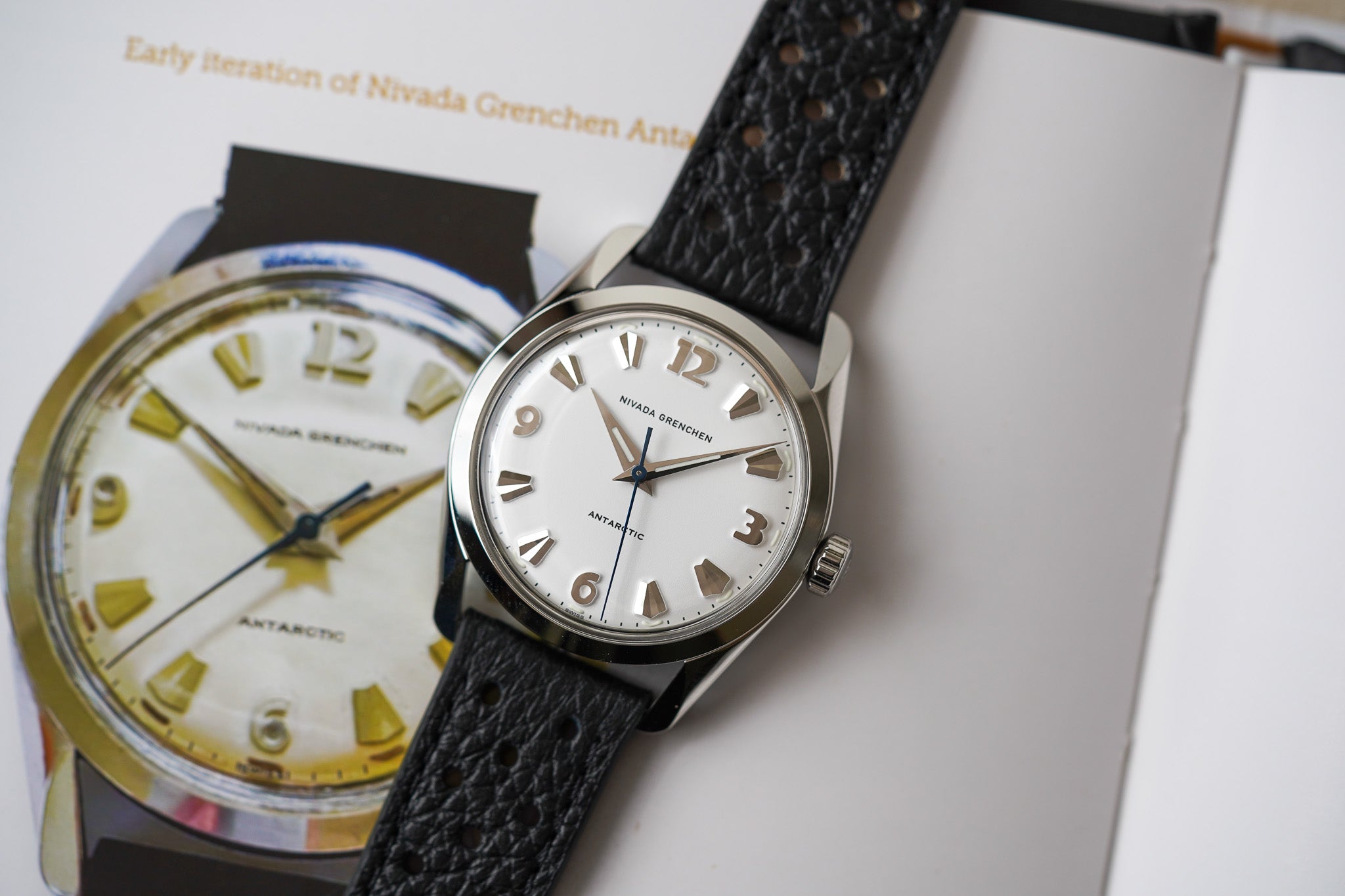 Nivada Grenchen Antarctic White - White Luminova 35005M40