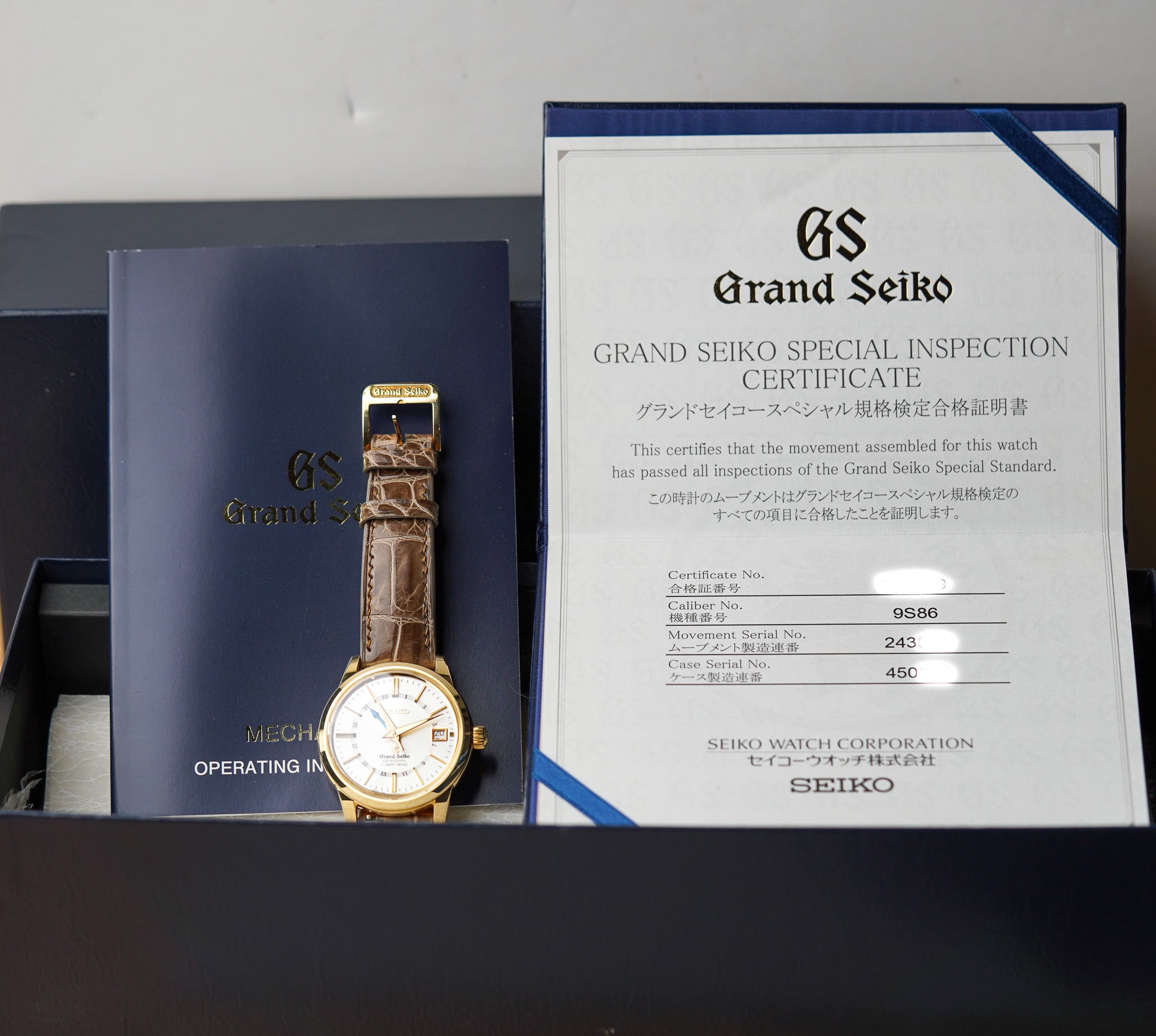 Grand Seiko Heritage Hi-Beat Special GMT 18k SBGJ008 – Belmont Watches