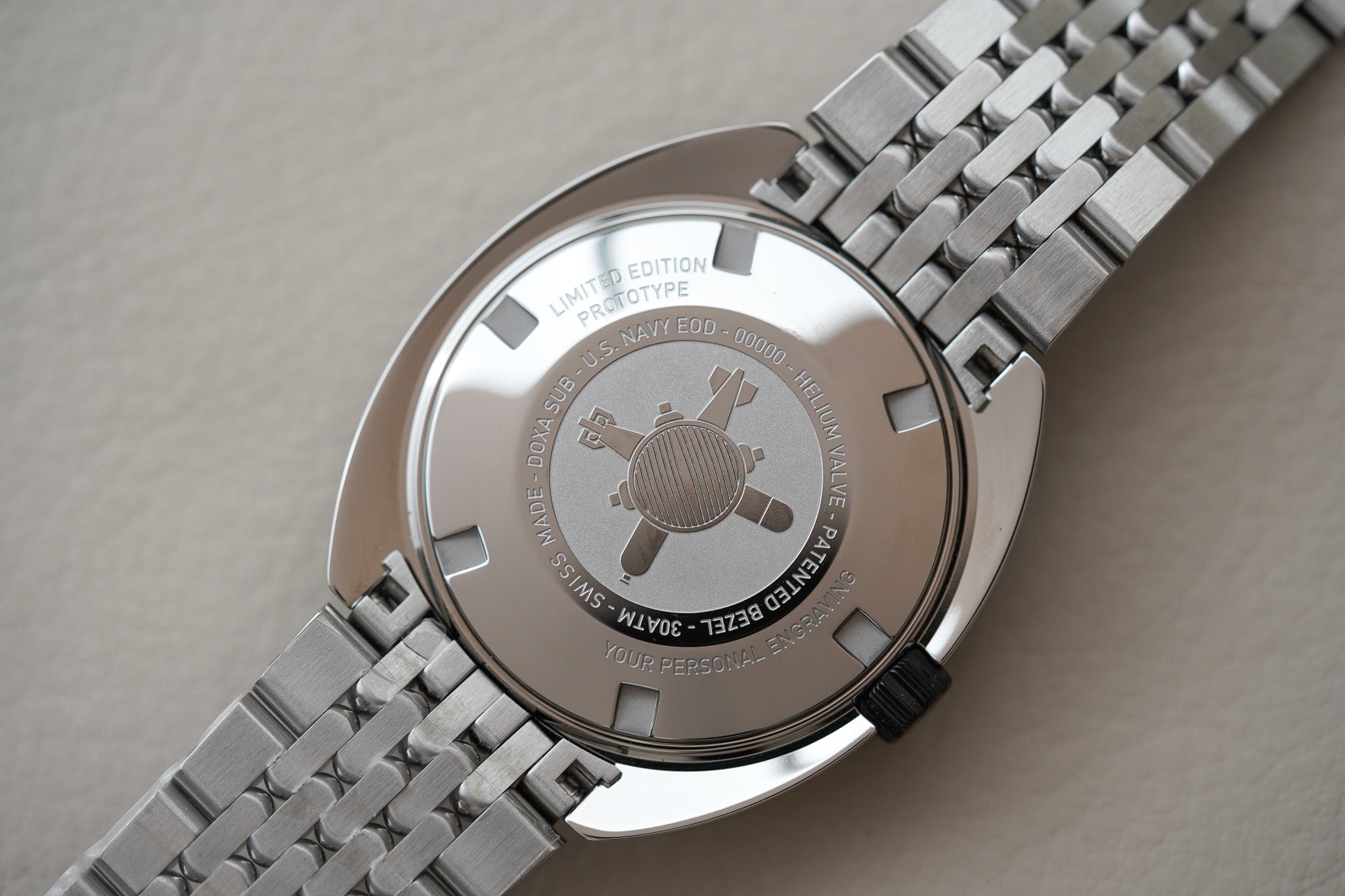 Pre Order - Doxa SUB 300 Beta 'Minehunter' For Active Duty and Retired Navy EOD (50% Deposit)