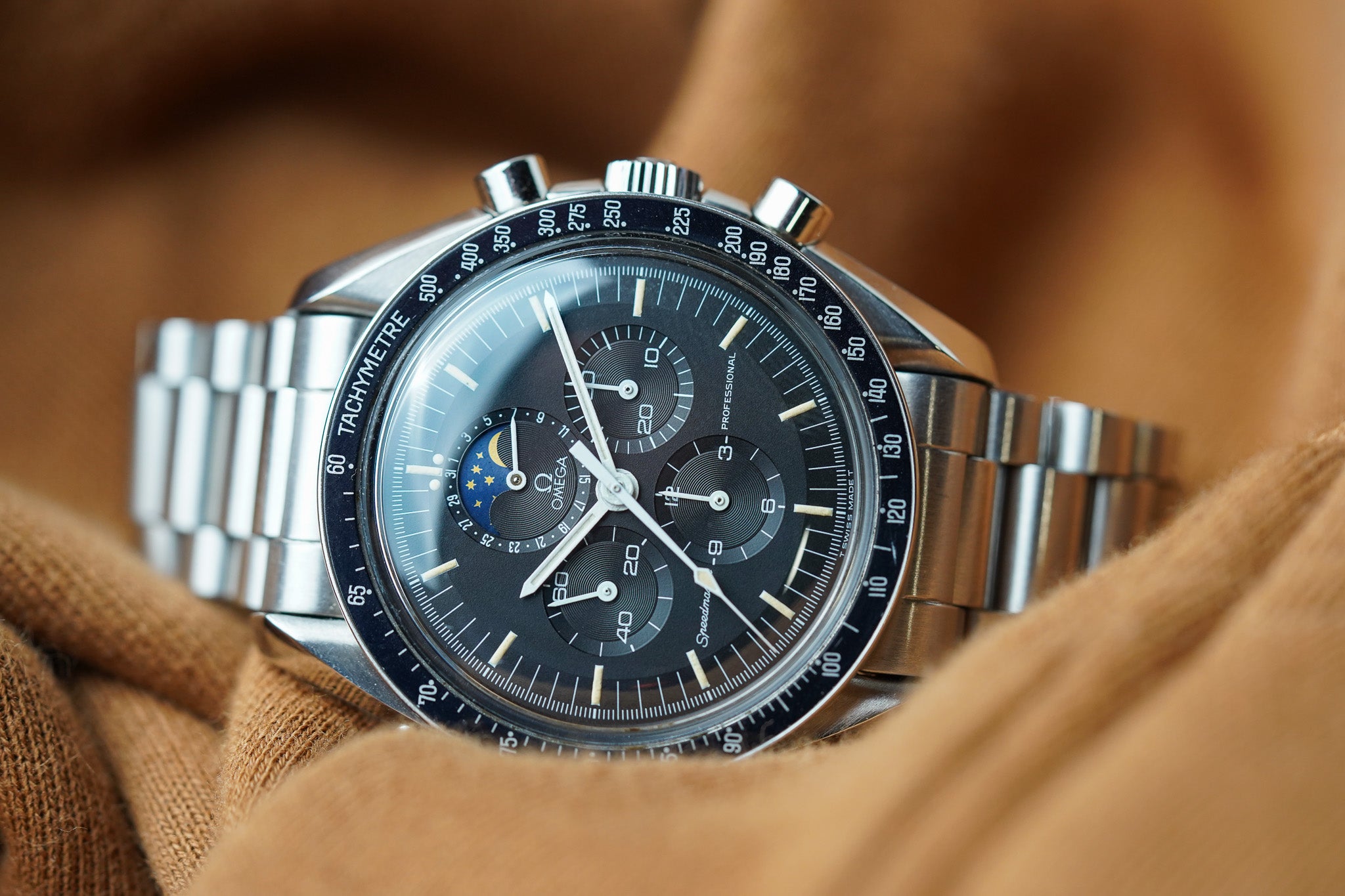1986 Omega Speedymoon 'Small Moon' 345.0809 Speedmaster