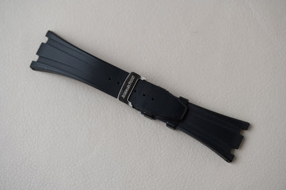 Audemars Piguet Royal Oak Offshore Rubber Strap OEM Black Steel Deployant