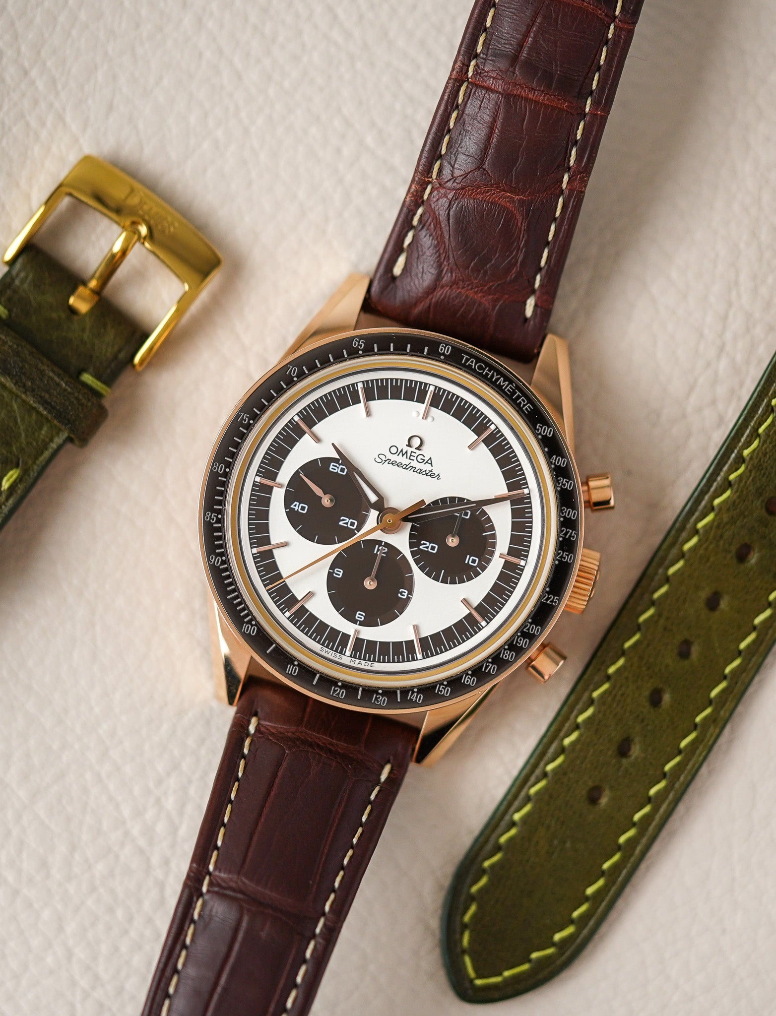 Omega Speedmaster First Omega In Space 18k Sedna Gold 311.63.40.30