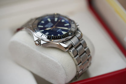 Omega Seamaster 'Electric Blue' 2255.80 41mm