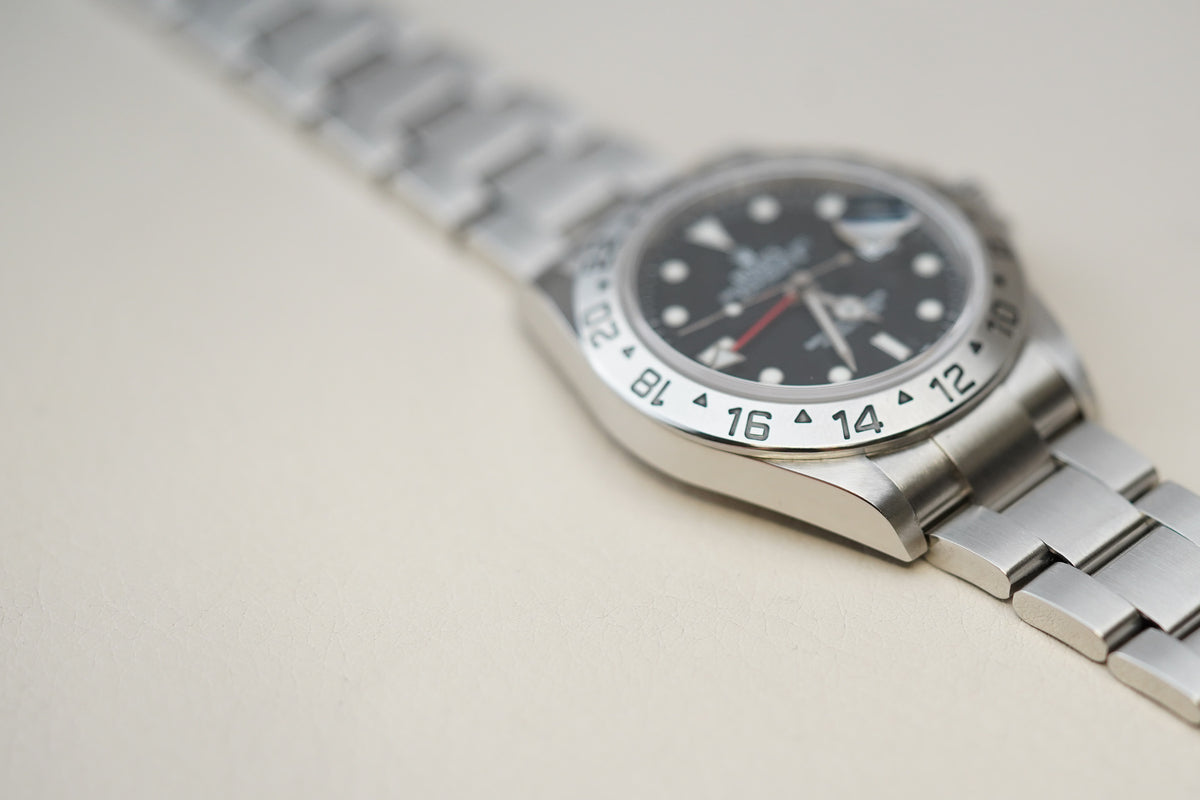 Rolex Explorer II 16570 Black 'Engraved Rehaut'