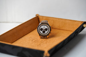 Black Camo Valet Tray
