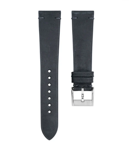 Delugs Black Crazy Horse Side-Stitch Strap