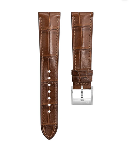 Delugs Matte Cognac Alligator Signature Strap