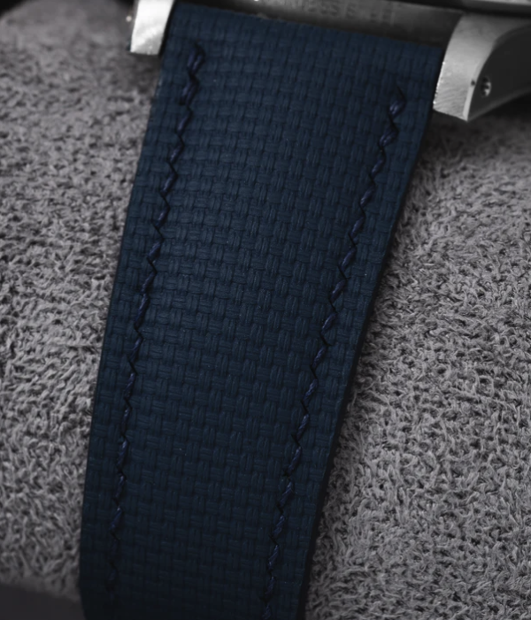 Delugs Navy Sailcloth Signature Strap