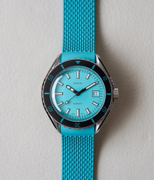 Doxa SUB 200 Aquamarine Rubber 799.10.241.25