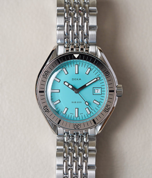 Doxa SUB 200 Aquamarine Steel Inlay 796.10.241.10