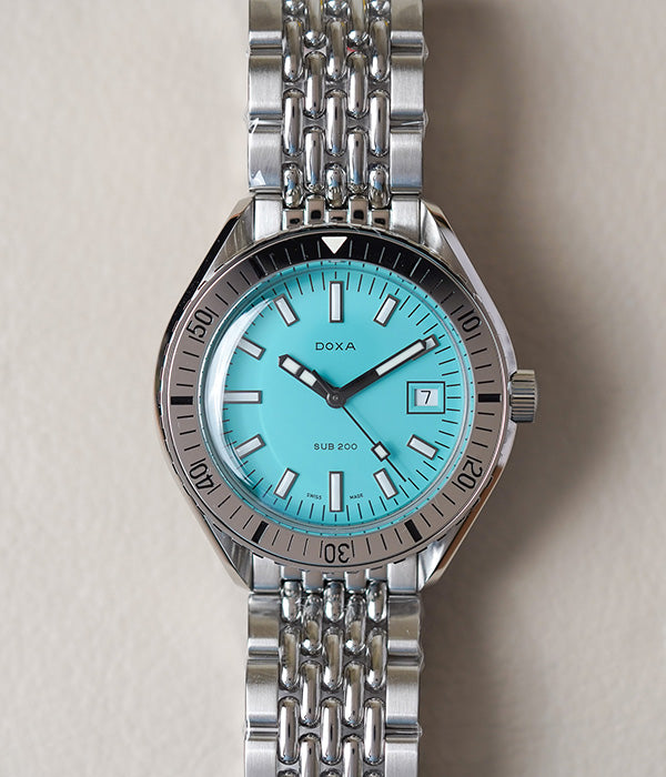 Doxa SUB 200 Aquamarine Steel Inlay 796.10.241.10