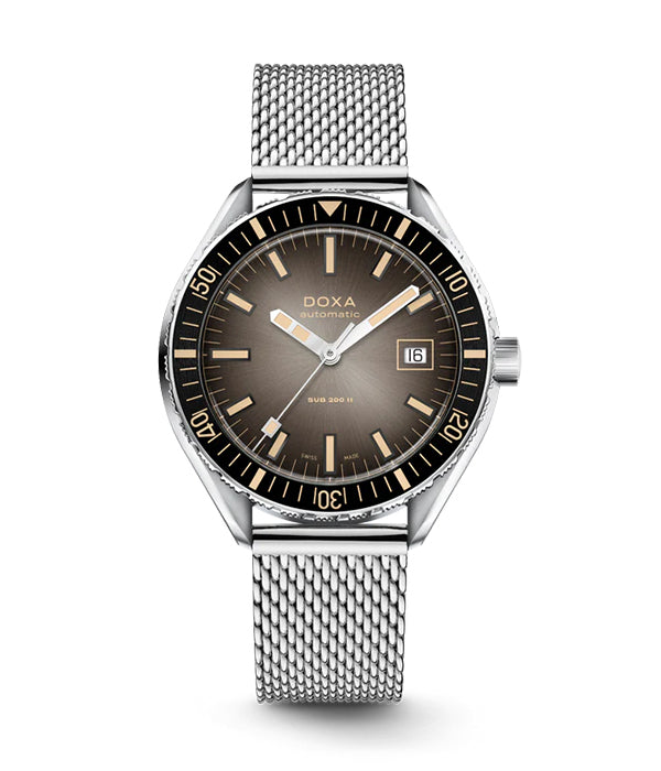 Doxa SUB 200 II Sharkhunter Vintage 795.10.101B.10 Black Insert