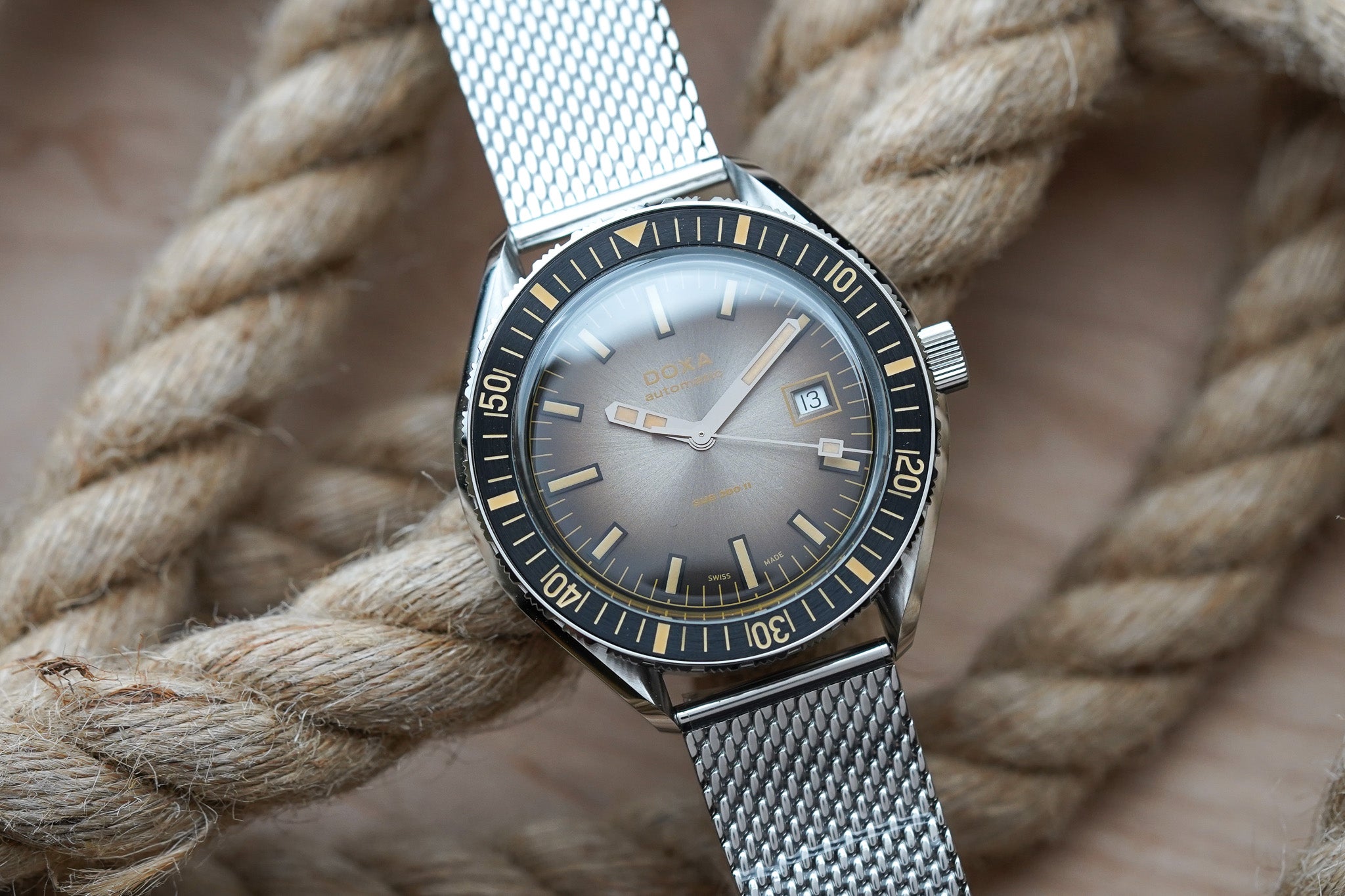 Doxa SUB 200 II Sharkhunter Vintage 795.10.101B.10 Black Insert