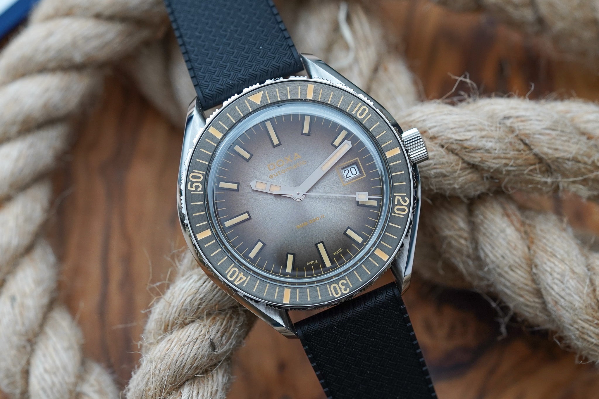 Doxa SUB 200 II Sharkhunter Vintage 795.10.101V.20 Grey Insert