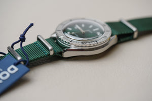 Doxa SUB 200 Sea Emerald Steel Inlay NATO 796.10.131.26-N