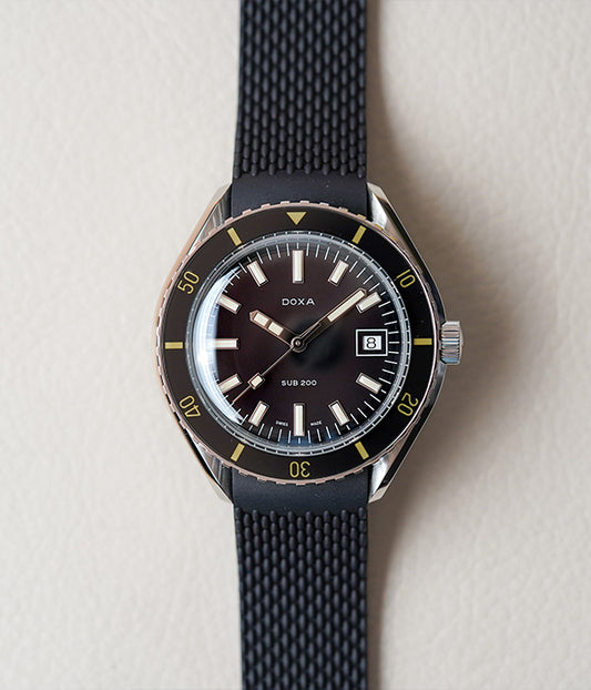 Doxa SUB 200 Sharkhunter Rubber 799.10.101.20