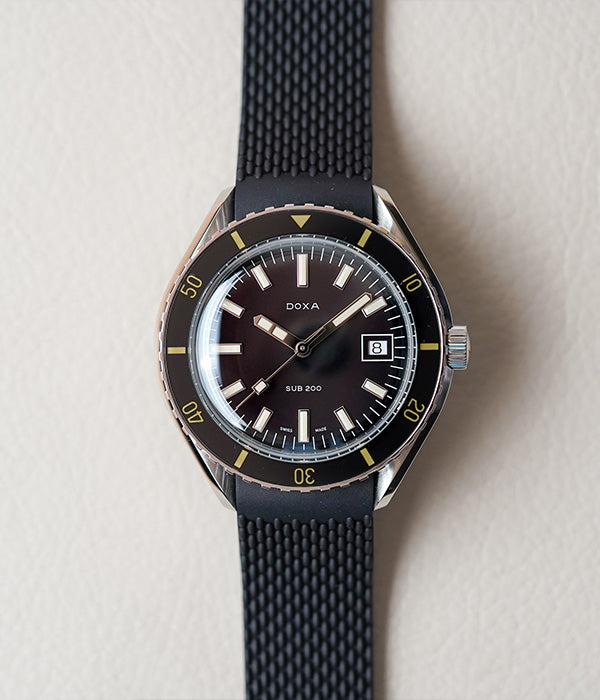 Doxa SUB 200 Sharkhunter Rubber 799.10.101.20