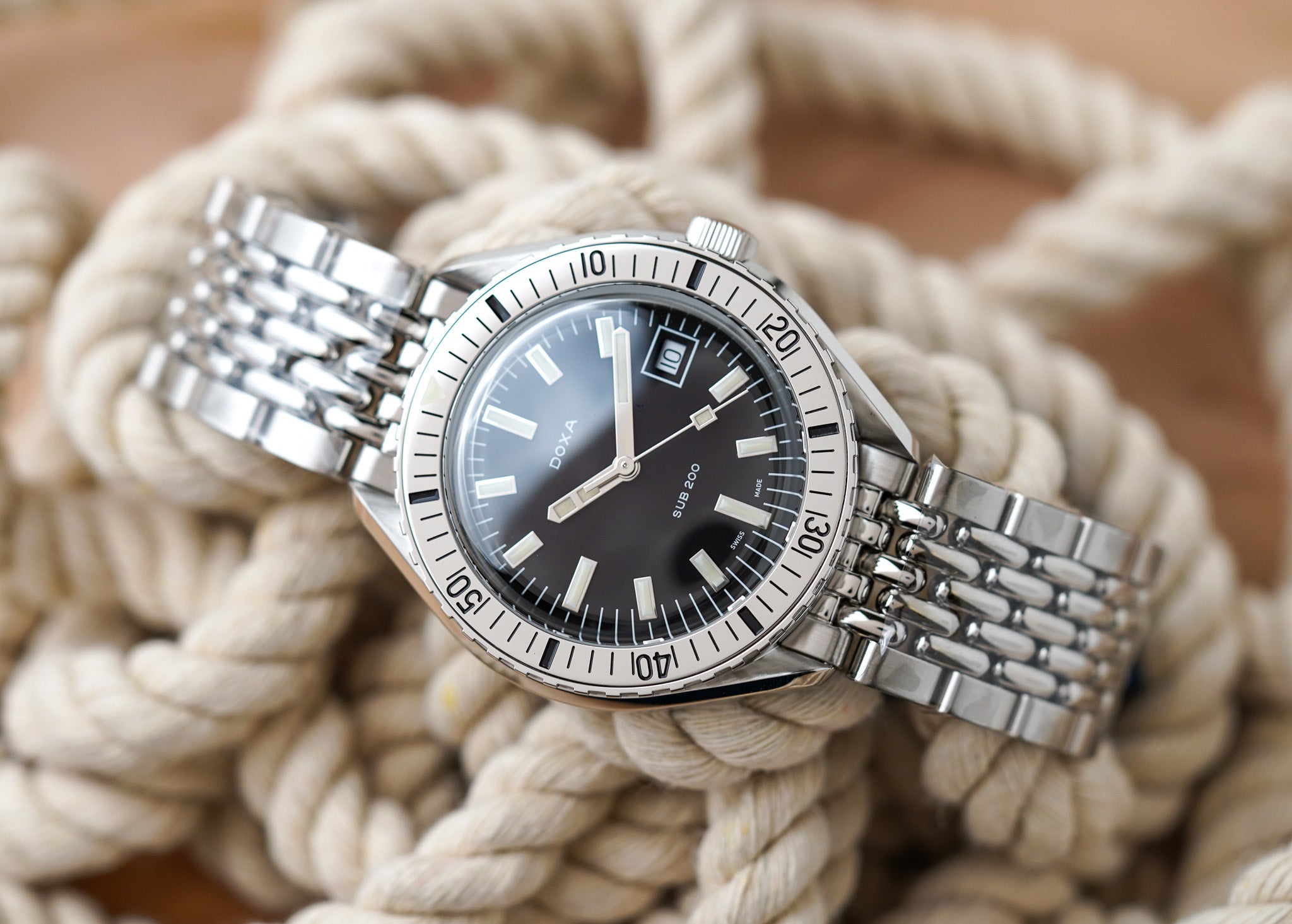 Doxa SUB 200 Sharkhunter Steel Inlay 796.10.101.10