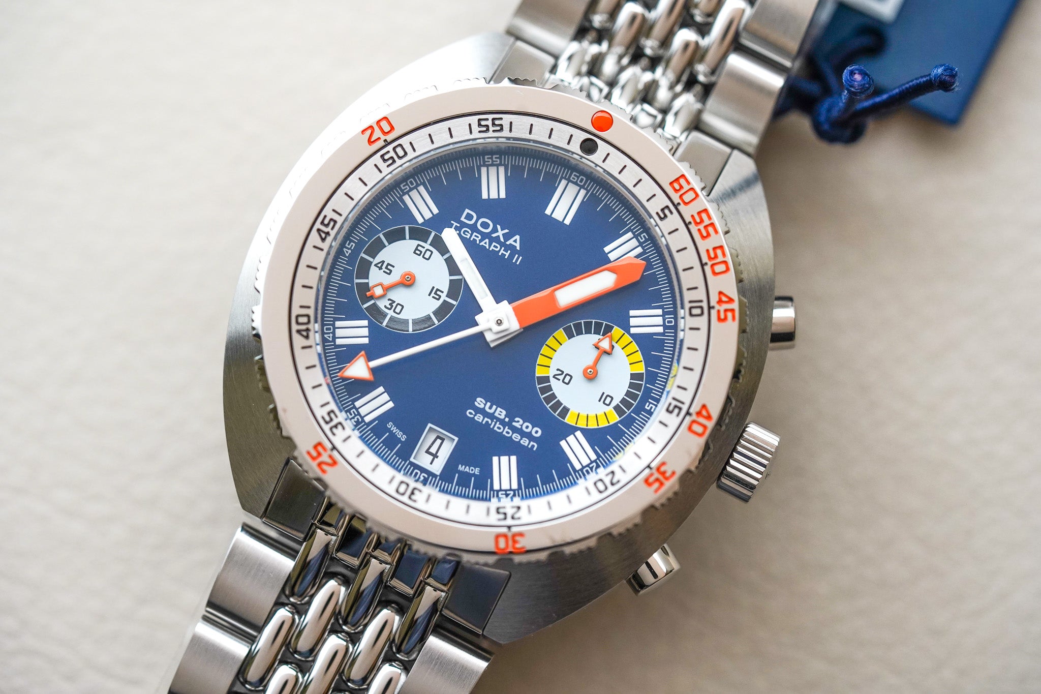 Doxa SUB 200 T.Graph II Caribbean 806.10.201.10