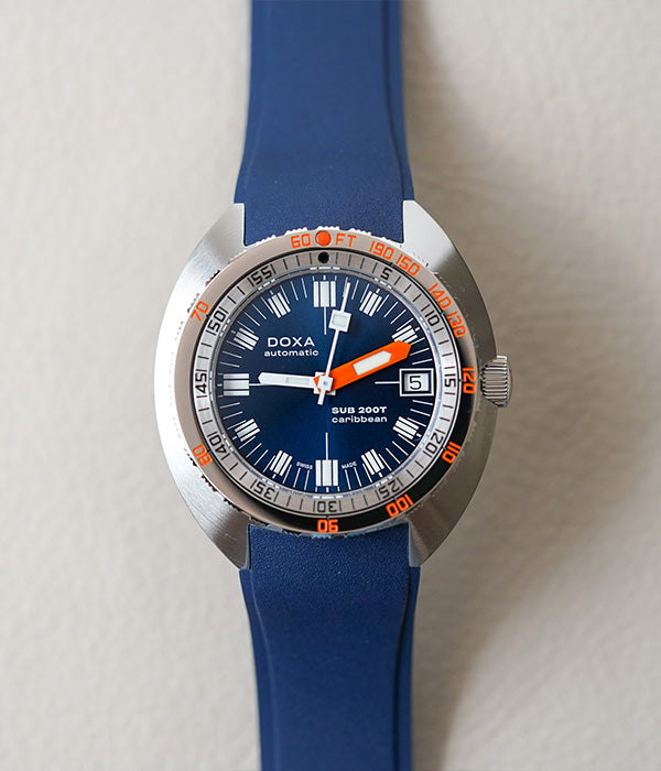 Doxa SUB 200T Caribbean Sunray Rubber 804.10.201S.32