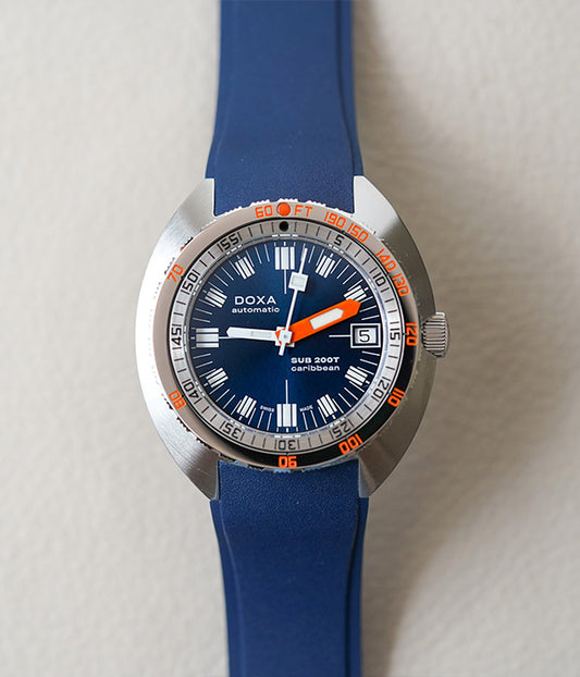 Doxa SUB 200T Caribbean Sunray Rubber 804.10.201S.32