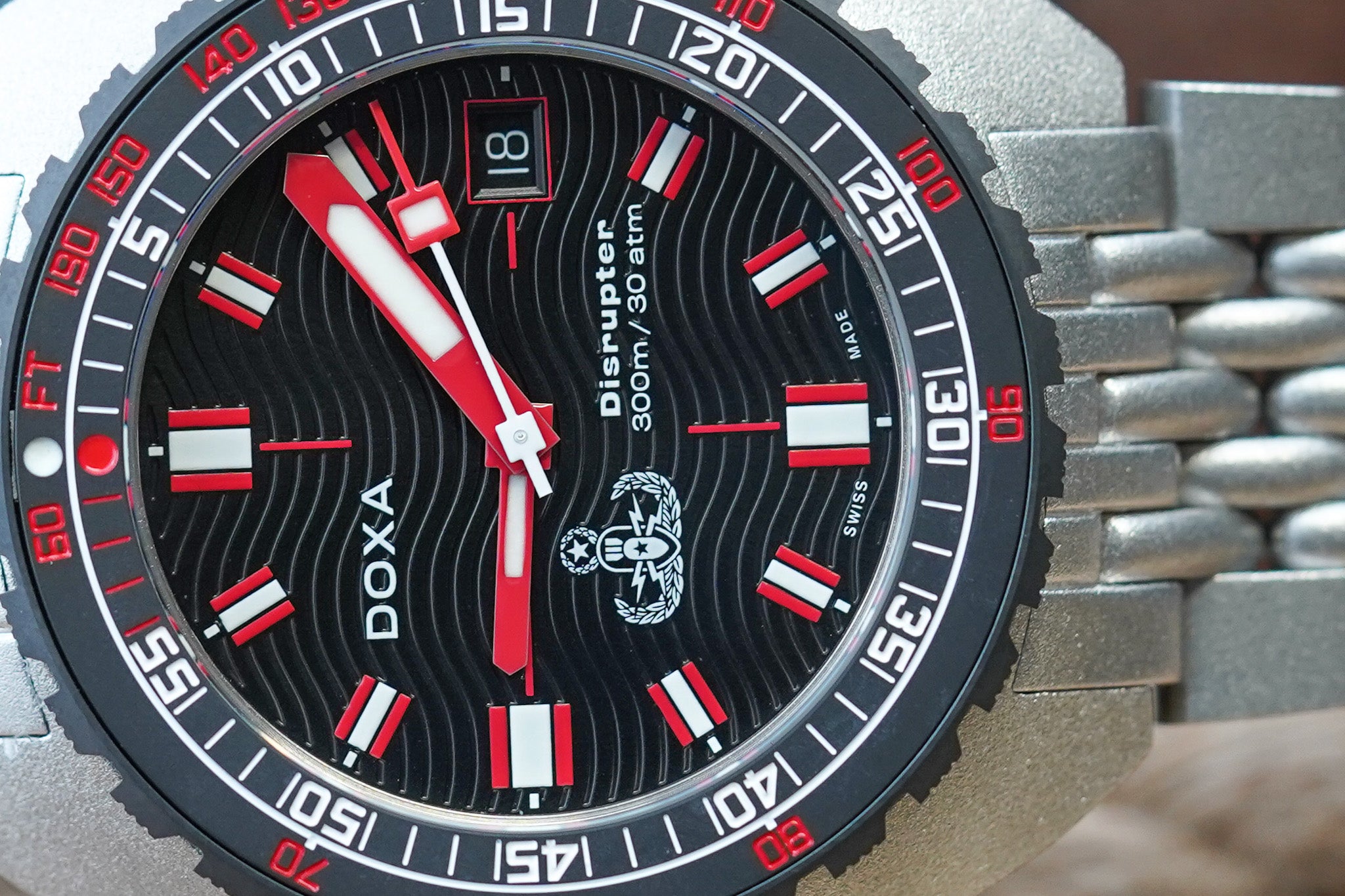 Pre Order - Doxa SUB 300 Beta 'Disrupter' For Active Duty and Retired EOD Members (50% Deposit)