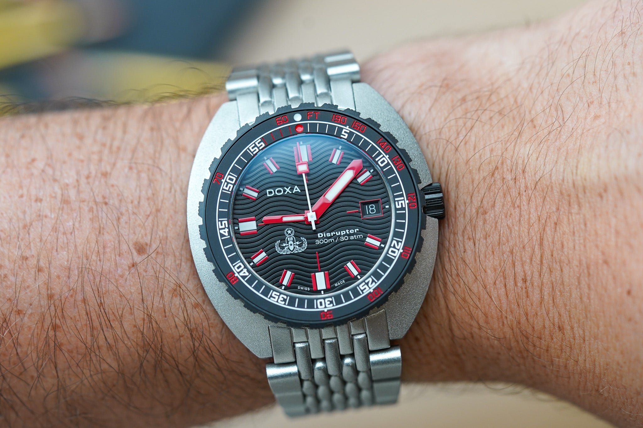 Pre Order - Doxa SUB 300 Beta 'Disrupter' For Active Duty and Retired EOD Members (50% Deposit)