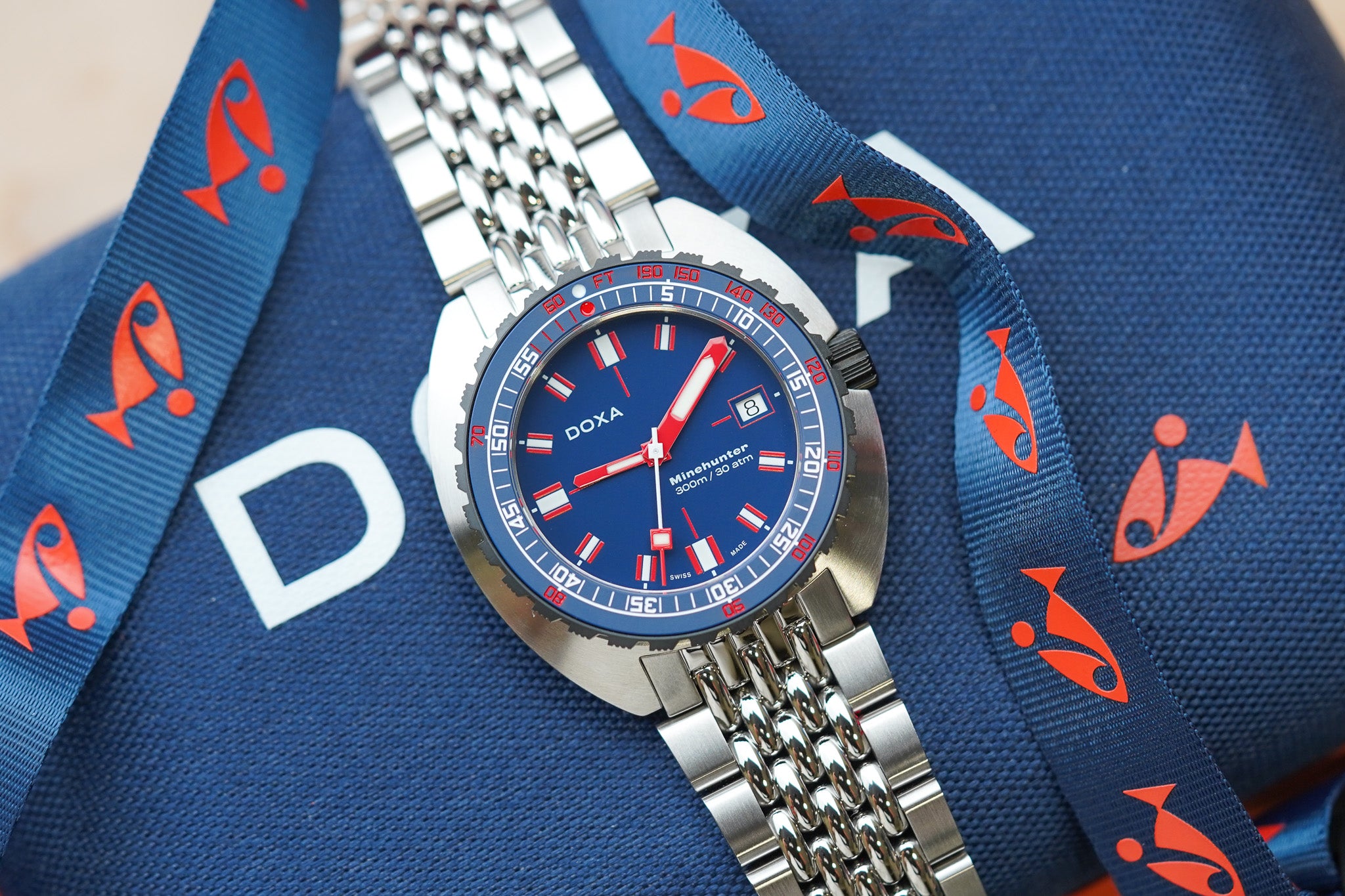 Pre Order - Doxa SUB 300 Beta 'Minehunter' For Active Duty and Retired Navy EOD (50% Deposit)