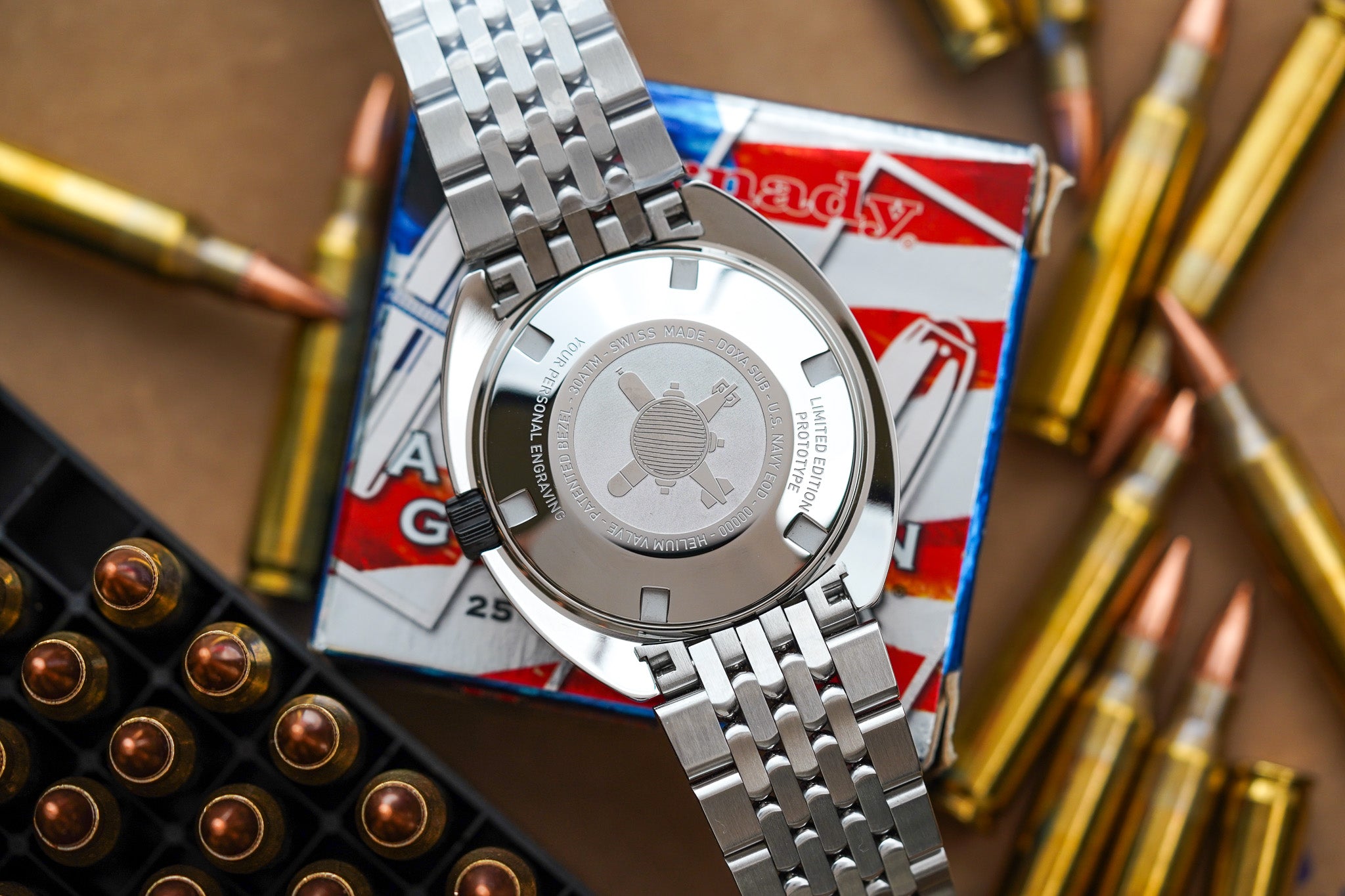 Pre Order - Doxa SUB 300 Beta 'Minehunter' For Active Duty and Retired Navy EOD (50% Deposit)