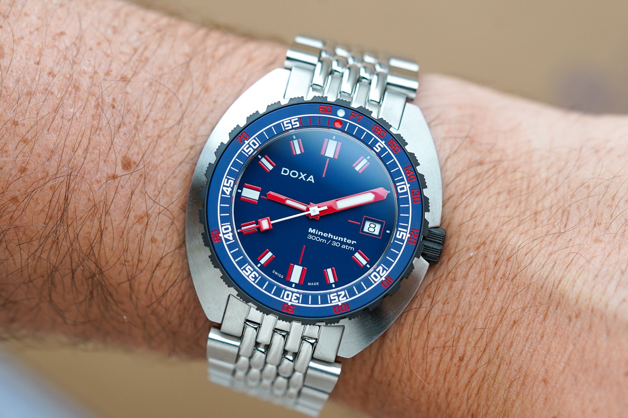 Pre Order - Doxa SUB 300 Beta 'Minehunter' For Active Duty and Retired Navy EOD (50% Deposit)
