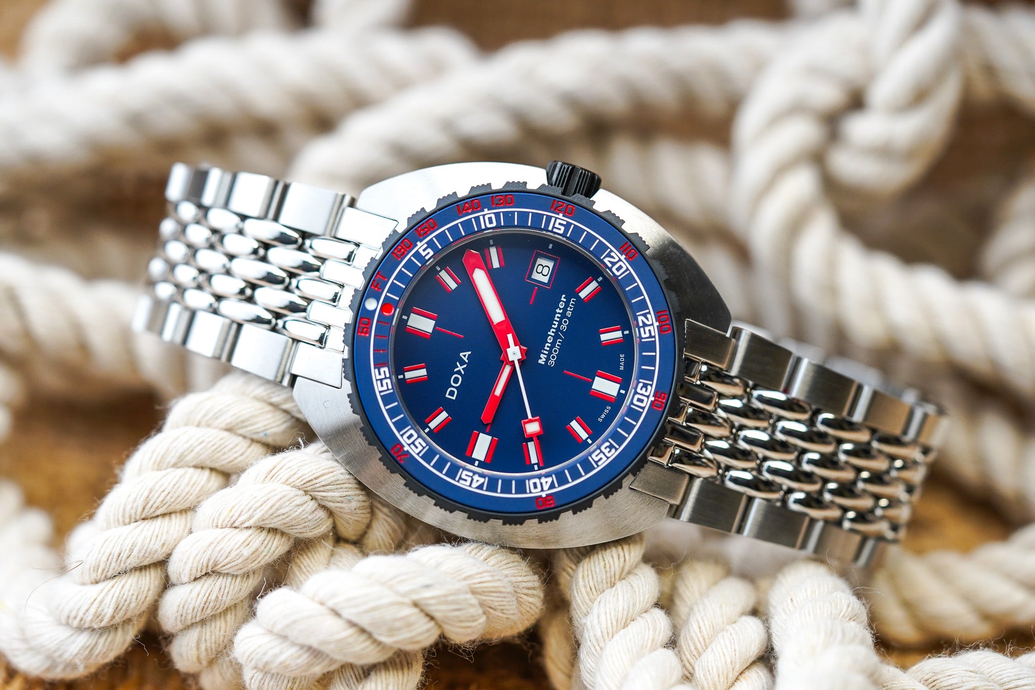Pre Order - Doxa SUB 300 Beta 'Minehunter' For Active Duty and Retired Navy EOD (50% Deposit)