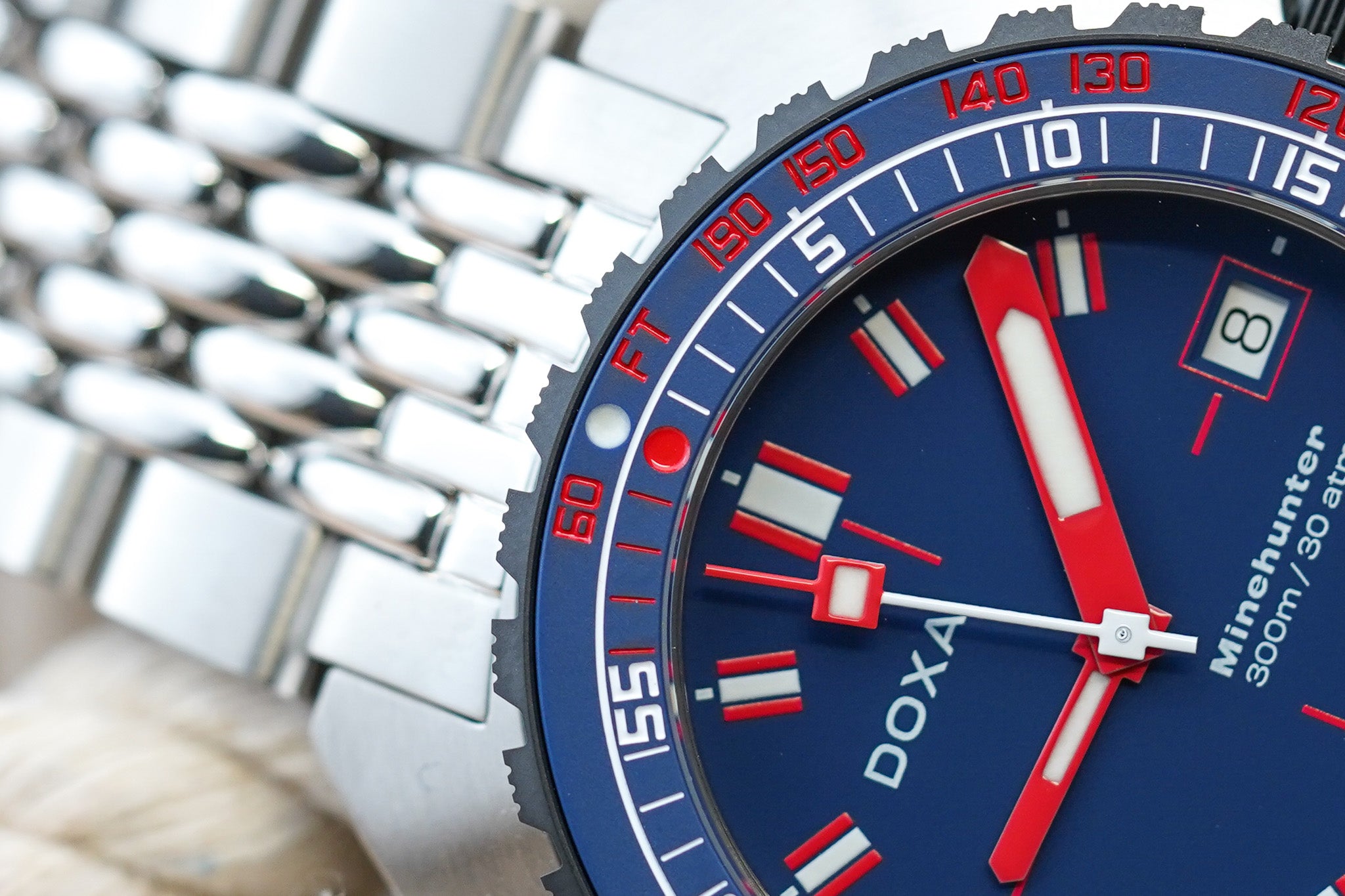 Pre Order - Doxa SUB 300 Beta 'Minehunter' For Active Duty and Retired Navy EOD (50% Deposit)